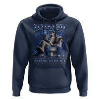 I Clogged Your Toilet Alpha Wolf Meme Hoodie Funny Unhinged Stupid Brainrot