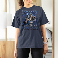I Clogged Your Toilet Alpha Wolf Meme T Shirt For Women Funny Unhinged Stupid Brainrot