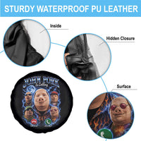 John Pork Calling Spare Tire Cover Funny Answer Call Phone Brainrot Meme Vintage Bootleg Graphic
