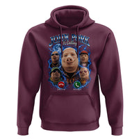 John Pork Calling Hoodie Funny Answer Call Phone Brainrot Meme Vintage Bootleg Graphic