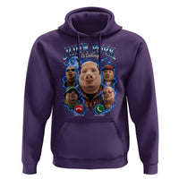 John Pork Calling Hoodie Funny Answer Call Phone Brainrot Meme Vintage Bootleg Graphic