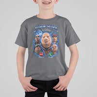 John Pork Calling T Shirt For Kid Funny Answer Call Phone Brainrot Meme Vintage Bootleg Graphic