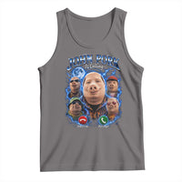 John Pork Calling Tank Top Funny Answer Call Phone Brainrot Meme Vintage Bootleg Graphic