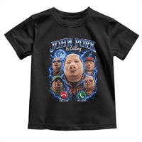 John Pork Calling Toddler T Shirt Funny Answer Call Phone Brainrot Meme Vintage Bootleg Graphic