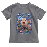 John Pork Calling Toddler T Shirt Funny Answer Call Phone Brainrot Meme Vintage Bootleg Graphic