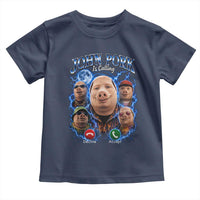John Pork Calling Toddler T Shirt Funny Answer Call Phone Brainrot Meme Vintage Bootleg Graphic