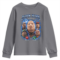 John Pork Calling Youth Sweatshirt Funny Answer Call Phone Brainrot Meme Vintage Bootleg Graphic