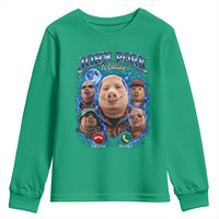 John Pork Calling Youth Sweatshirt Funny Answer Call Phone Brainrot Meme Vintage Bootleg Graphic
