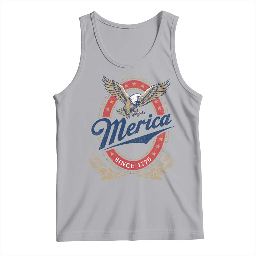 Retro Merica Eagle Funny 4th Of July Tank Top Vintage Independence Day 1776