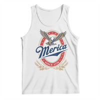 Retro Merica Eagle Funny 4th Of July Tank Top Vintage Independence Day 1776