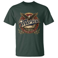 Retro Merica Eagle 4th Of July T Shirt Vintage 1776 Independence Day