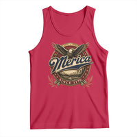 Retro Merica Eagle 4th Of July Tank Top Vintage 1776 Independence Day