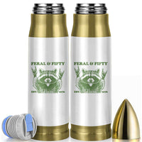 Raccoon 50th Birthday Bullet Tumbler Funny Feral And Fifty Vintage 1976 50 Year Old Gift