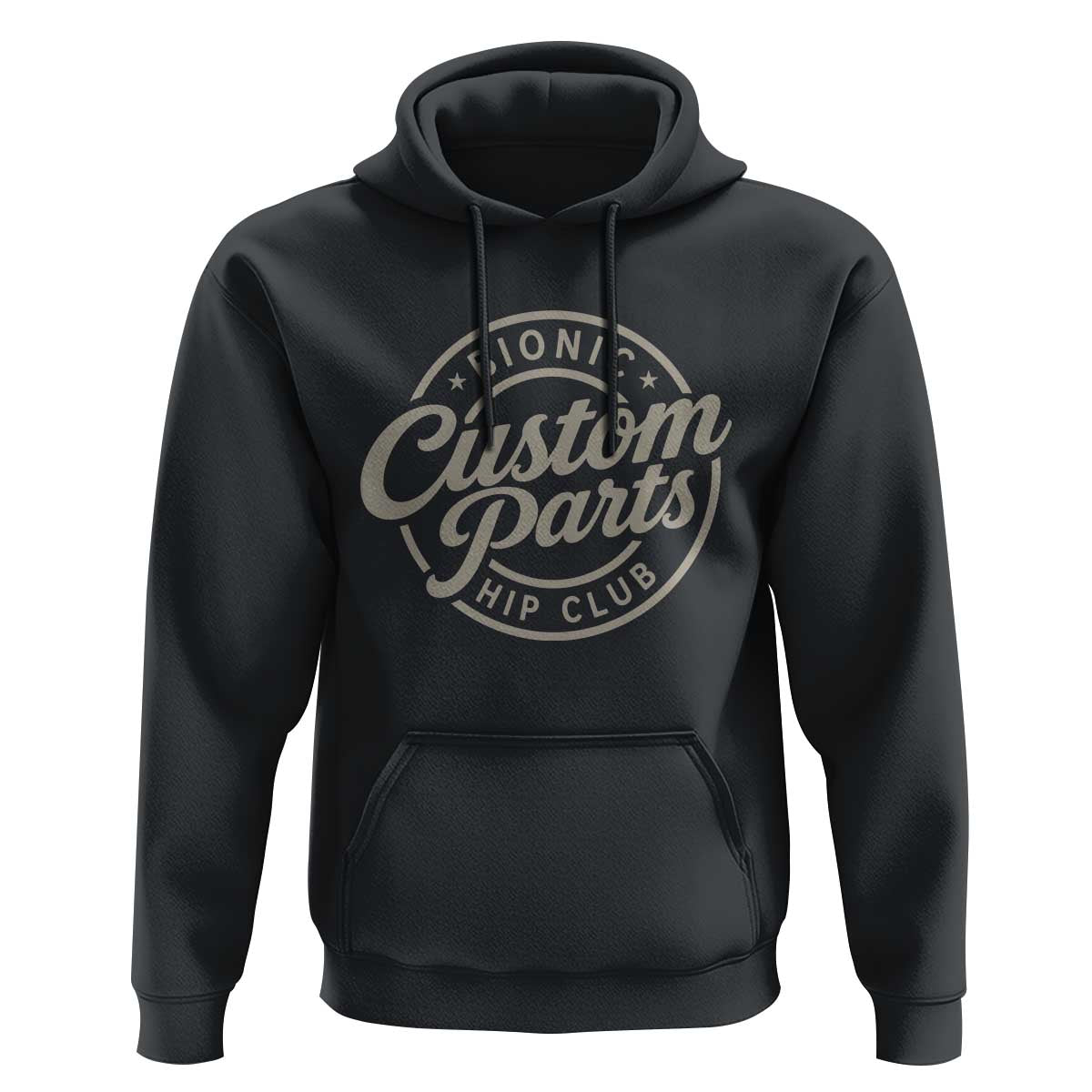 Bionic Hip Club Custom Parts Funny Hip Replacement Surgery Gift Hoodie