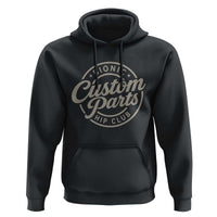 Bionic Hip Club Custom Parts Funny Hip Replacement Surgery Gift Hoodie