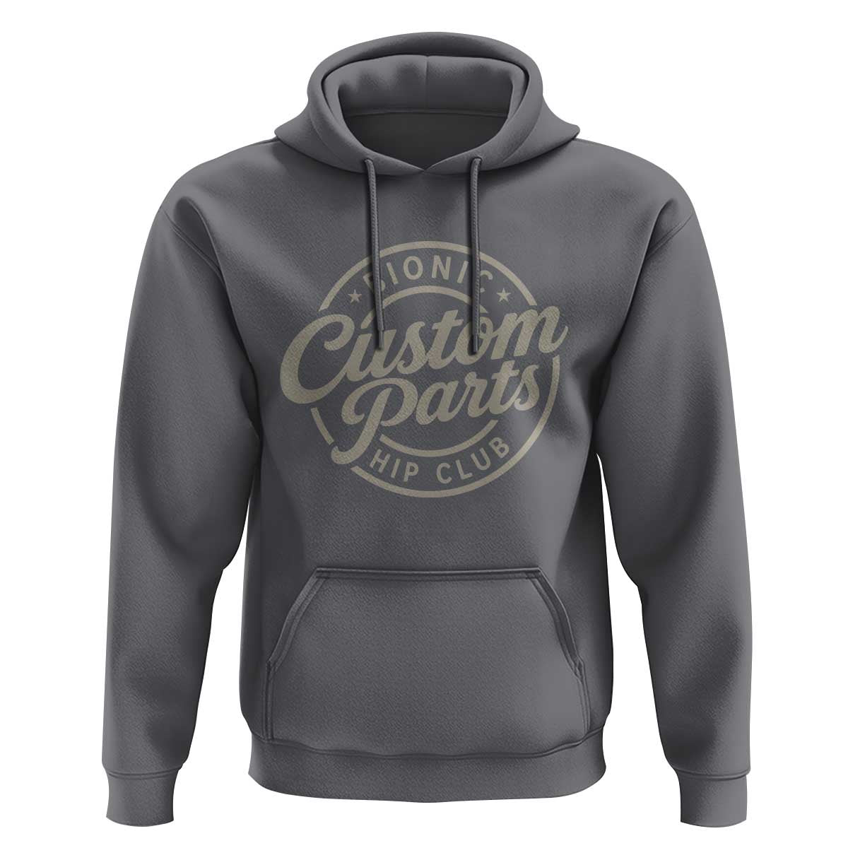 Bionic Hip Club Custom Parts Funny Hip Replacement Surgery Gift Hoodie