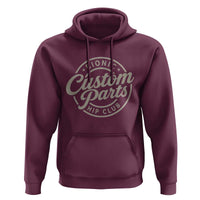Bionic Hip Club Custom Parts Funny Hip Replacement Surgery Gift Hoodie