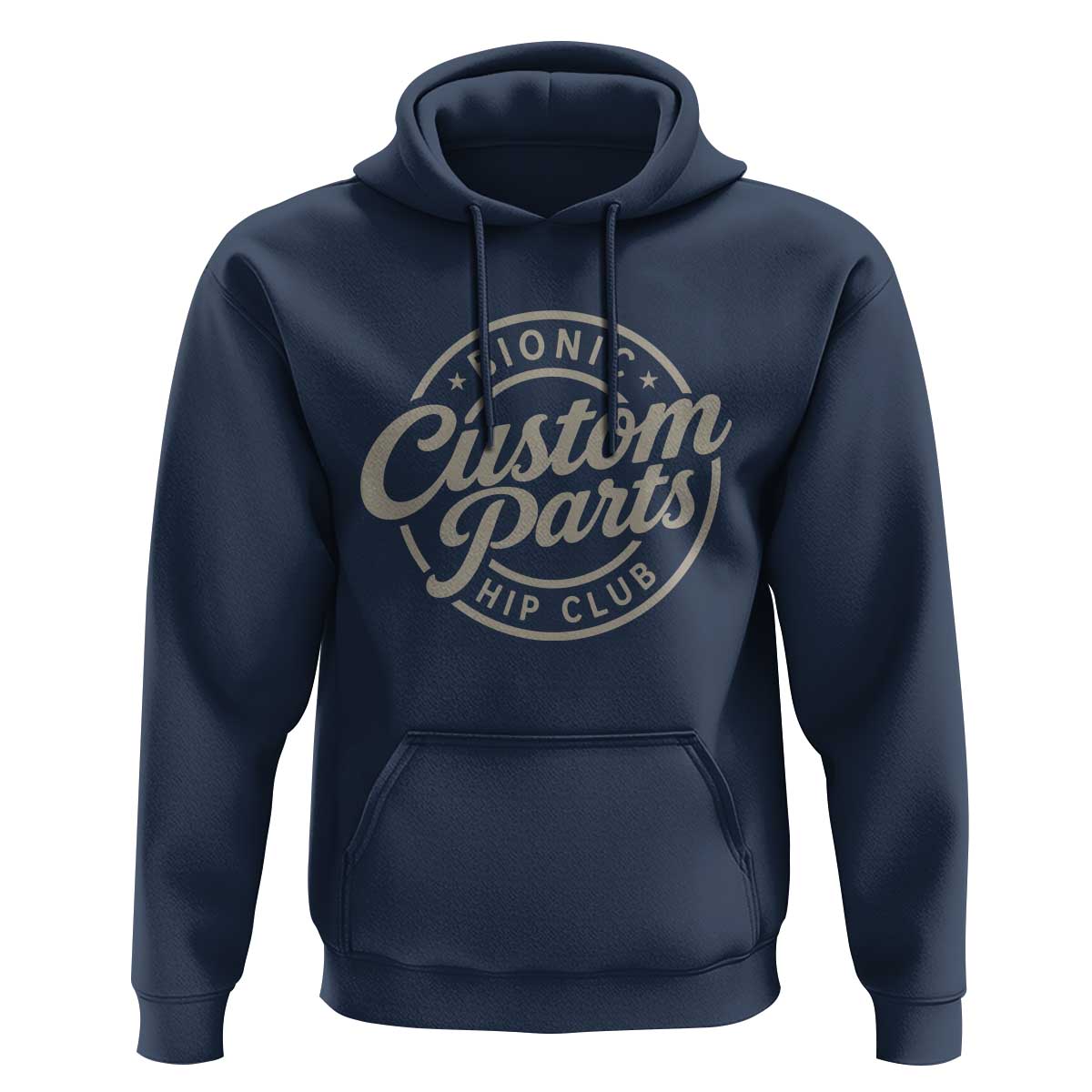 Bionic Hip Club Custom Parts Funny Hip Replacement Surgery Gift Hoodie