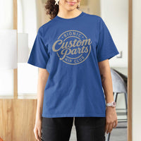 Bionic Hip Club Custom Parts Funny Hip Replacement Surgery Gift T Shirt For Women
