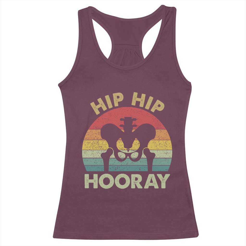 Hip Replacement Recovery Racerback Tank Top Get Well Soon Gifts After Surgery
