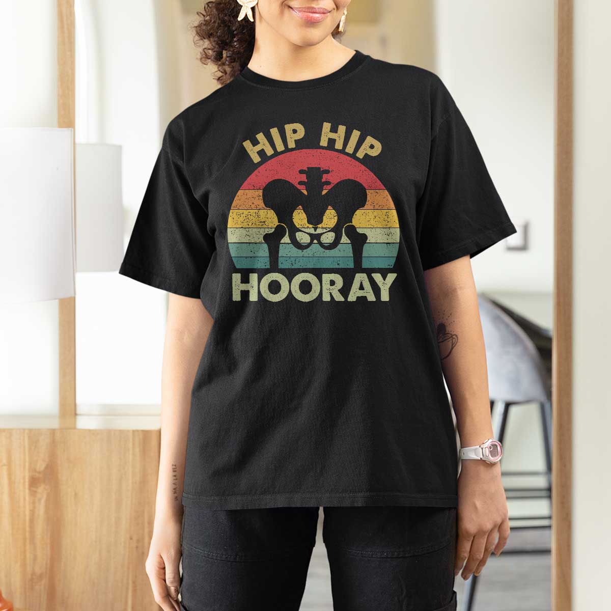 Hip Replacement Recovery T Shirt For Women Get Well Soon Gifts After Surgery