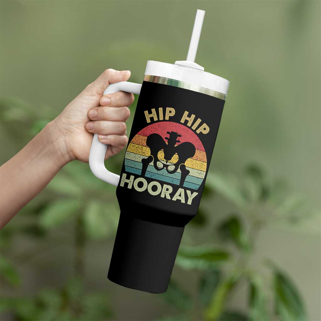 Hip Replacement Recovery Tumbler With Handle Get Well Soon Gifts After Surgery