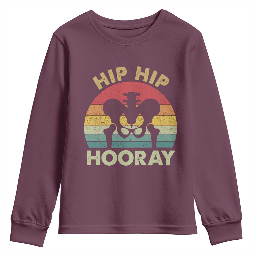 Hip Replacement Recovery Youth Sweatshirt Get Well Soon Gifts After Surgery