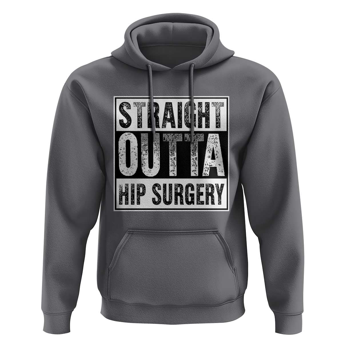 Hip Replacement Recovery Hoodie Straight Outta Hip Surgery Get Well