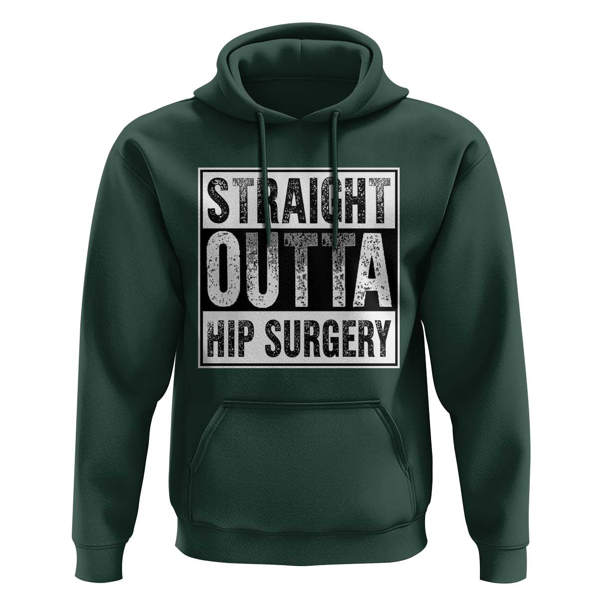 Hip Replacement Recovery Hoodie Straight Outta Hip Surgery Get Well