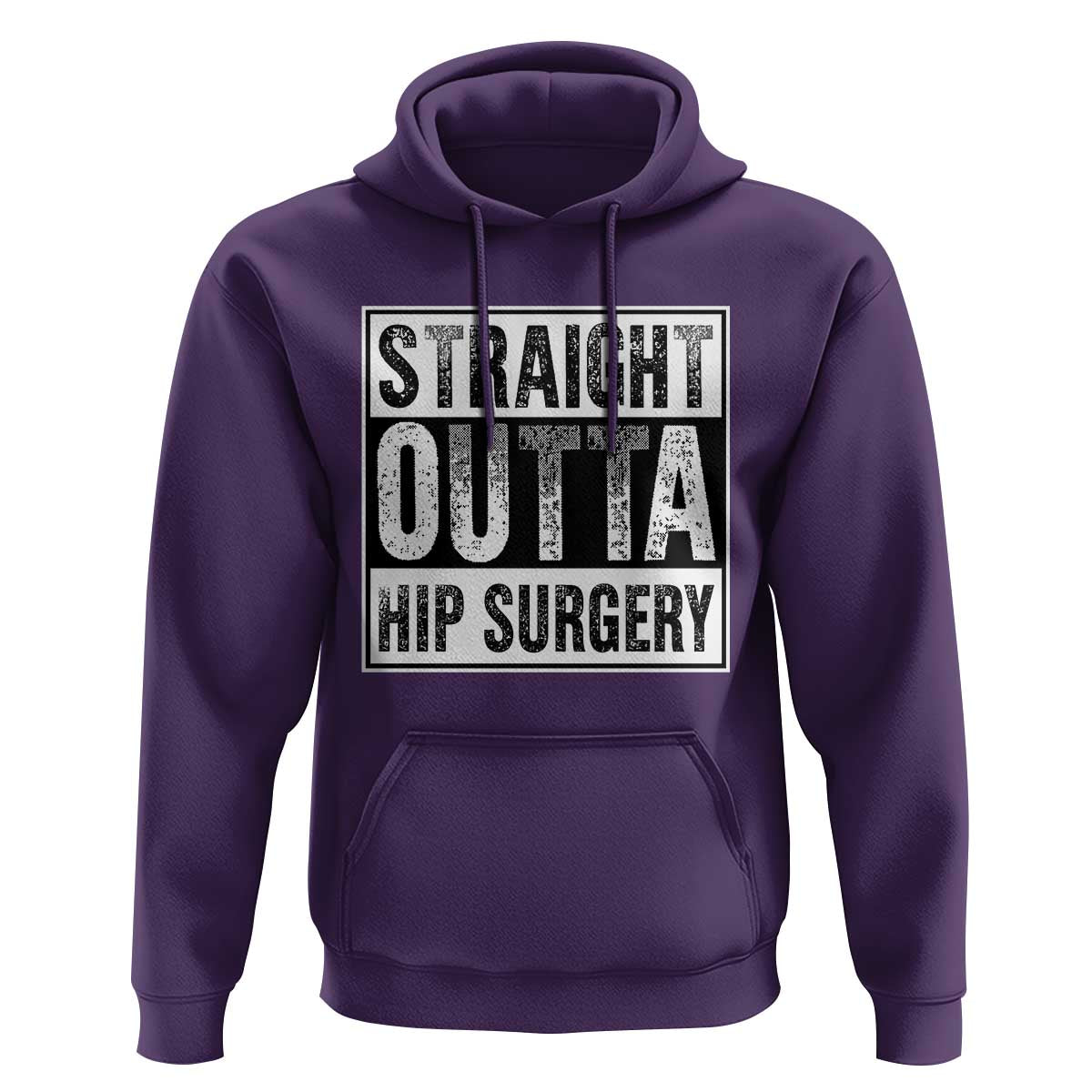 Hip Replacement Recovery Hoodie Straight Outta Hip Surgery Get Well