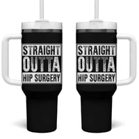 Hip Replacement Recovery Tumbler With Handle Straight Outta Hip Surgery Get Well