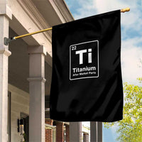 Hip Replacement Recovery Garden Flag Titanium Ti After Market Parts Surgery Recovery Graphic