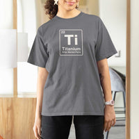 Hip Replacement Recovery T Shirt For Women Titanium Ti After Market Parts Surgery Recovery Graphic