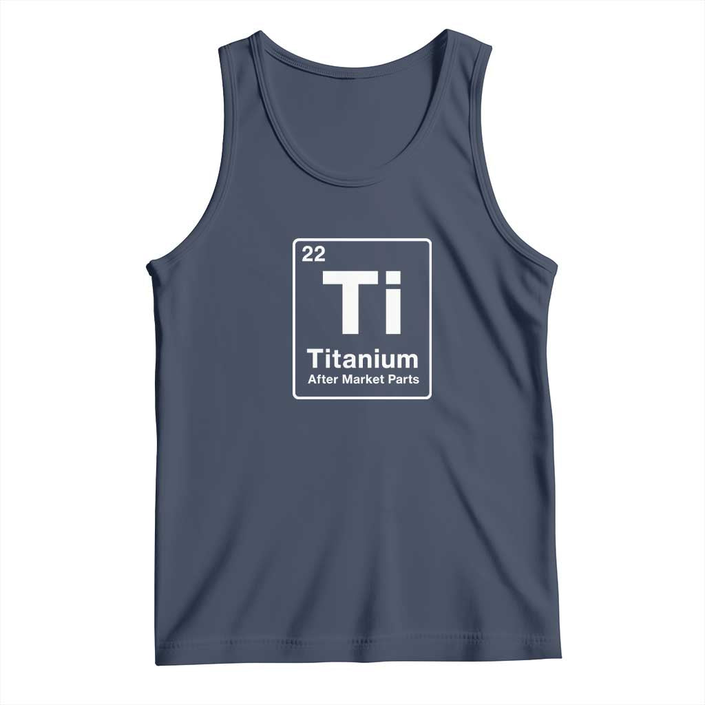 Hip Replacement Recovery Tank Top Titanium Ti After Market Parts Surgery Recovery Graphic