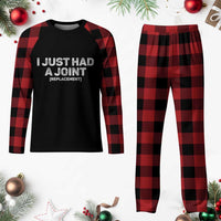 Funny After Surgery Plaid Pajama Set I Just had a Joint Hip Shoulder Knee Replacement