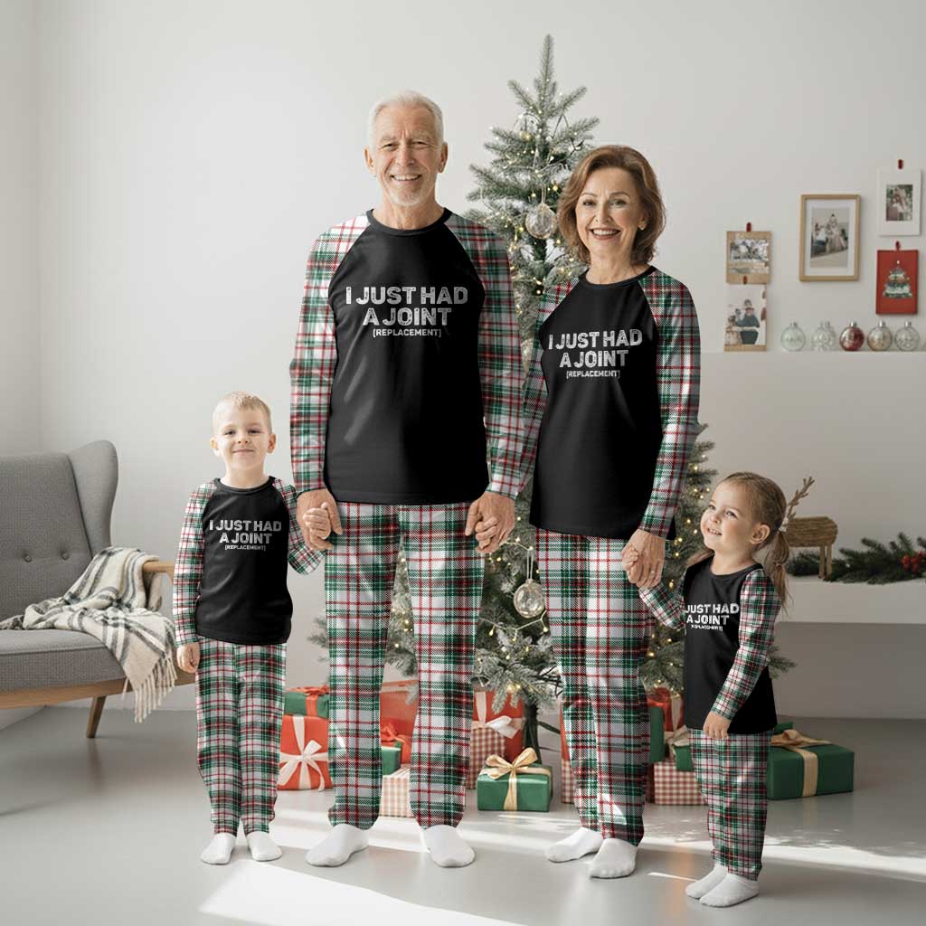 Funny After Surgery Plaid Pajama Set I Just had a Joint Hip Shoulder Knee Replacement