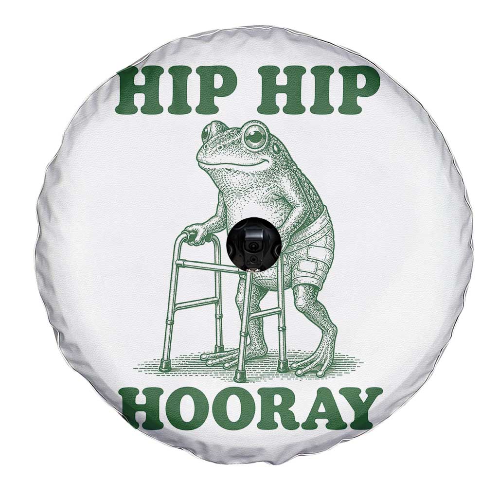 Funny Frog Hip Surgery Recovery Graphic Spare Tire Cover Get Well Soon Gifts