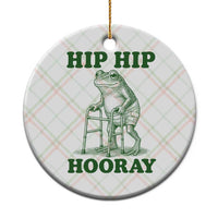 Funny Frog Hip Surgery Recovery Graphic Ceramic Ornament Get Well Soon Gifts