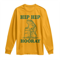 Funny Frog Hip Surgery Recovery Graphic Long Sleeve Shirt Get Well Soon Gifts