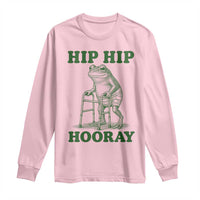 Funny Frog Hip Surgery Recovery Graphic Long Sleeve Shirt Get Well Soon Gifts