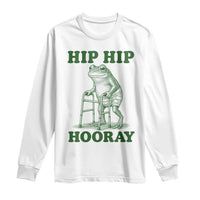 Funny Frog Hip Surgery Recovery Graphic Long Sleeve Shirt Get Well Soon Gifts