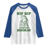Funny Frog Hip Surgery Recovery Graphic Raglan Shirt Get Well Soon Gifts