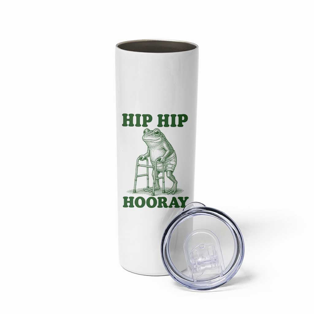 Funny Frog Hip Surgery Recovery Graphic Skinny Tumbler Get Well Soon Gifts