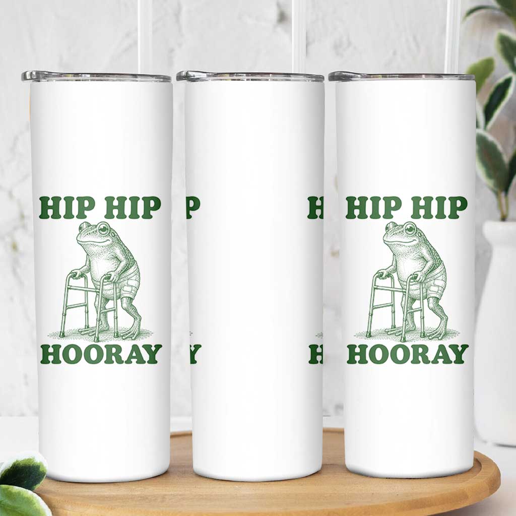 Funny Frog Hip Surgery Recovery Graphic Skinny Tumbler Get Well Soon Gifts