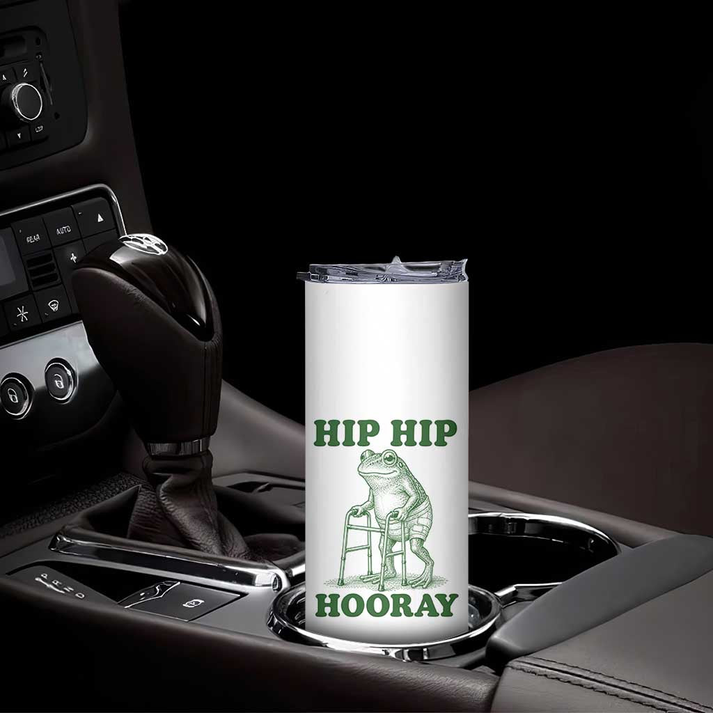 Funny Frog Hip Surgery Recovery Graphic Skinny Tumbler Get Well Soon Gifts