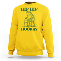 Funny Frog Hip Surgery Recovery Graphic Sweatshirt Get Well Soon Gifts