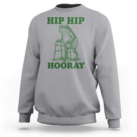 Funny Frog Hip Surgery Recovery Graphic Sweatshirt Get Well Soon Gifts