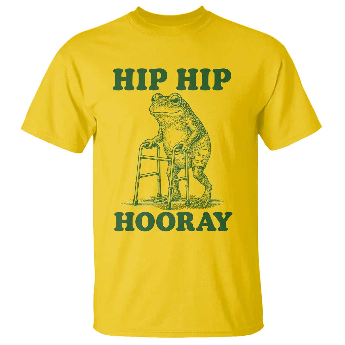 Funny Frog Hip Surgery Recovery Graphic T Shirt Get Well Soon Gifts