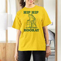 Funny Frog Hip Surgery Recovery Graphic T Shirt For Women Get Well Soon Gifts