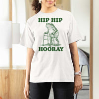 Funny Frog Hip Surgery Recovery Graphic T Shirt For Women Get Well Soon Gifts